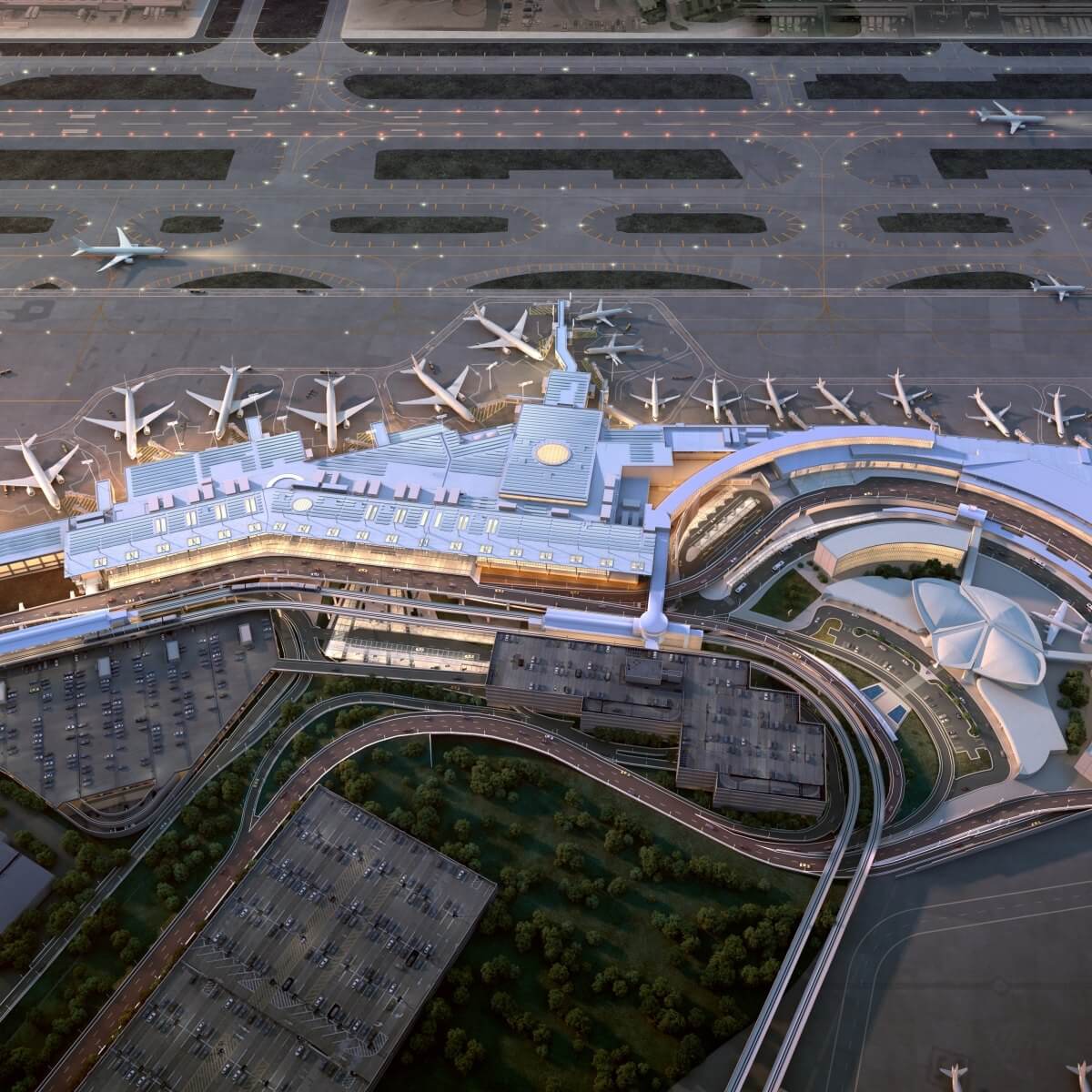 JFK Terminal 6: Choreographing Beauty In Aviation | Corgan